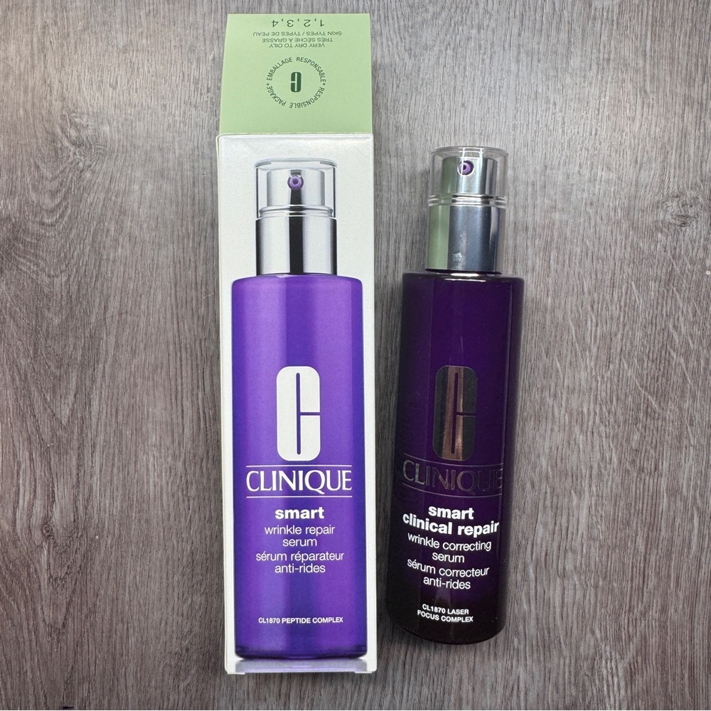 Clinique Smart Wrinkle Repair Serum 100ml For Very Dry To Oily Skin NIB